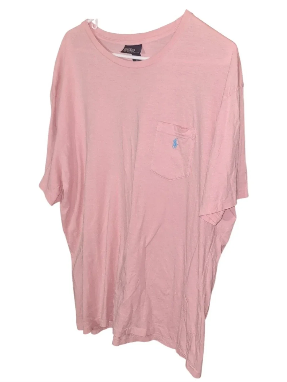 Polo Ralph Lauren Men's Classic Fit Jersey Pocket T-Shirt - Pink - Size XL